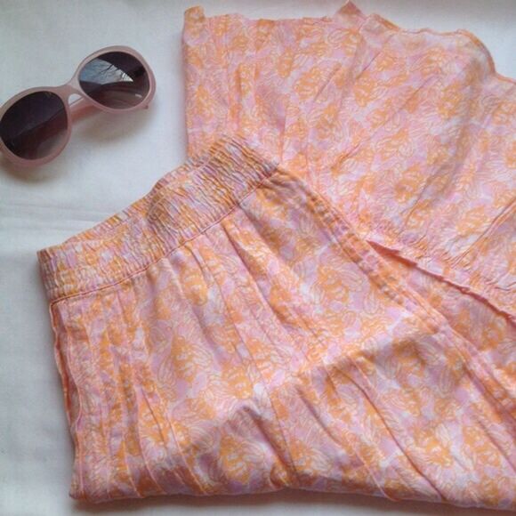 Lilly Pulitzer: ‘So Buzzed’ Bee Print Linen Skirt - Picture 1 of 6